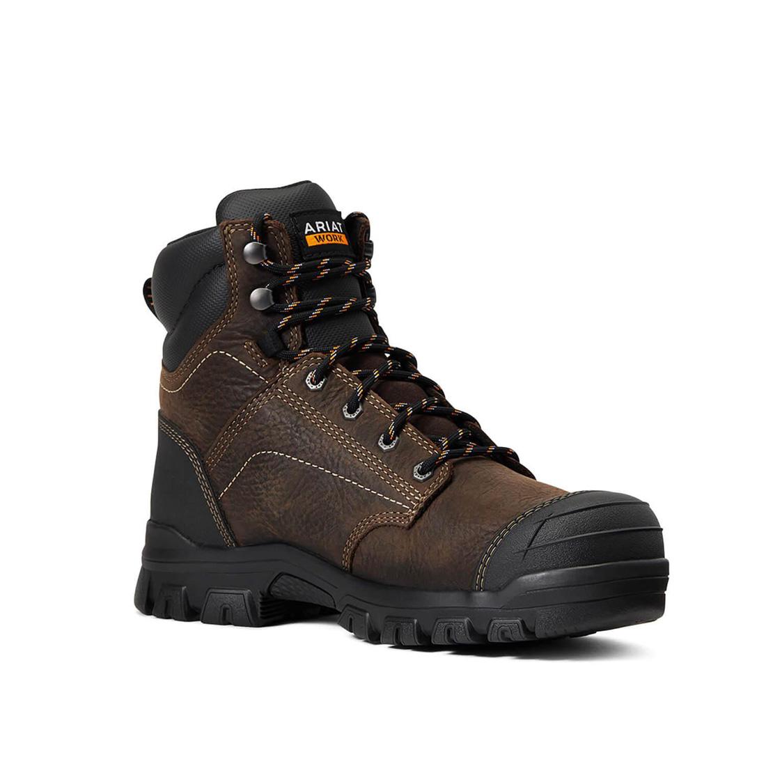 Treadfast 6 inch Soft Toe Waterproof Boot Brown