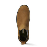 Ariat Turbo Carbon-Toe Waterproof Chelsea Work Boot Aged Bark Upper