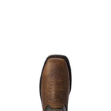 Ariat WorkHog Composite-Toe CSA MetGuard Wide Square Toe Work Boot Ridge Brown Sole