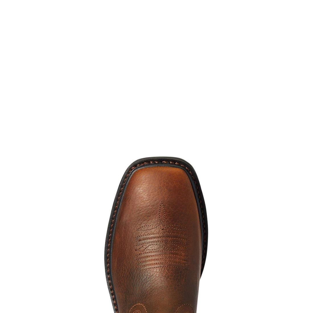 Ariat WorkHog XT Cottonwood Work Boot Brown Oiled Rowdy Upper