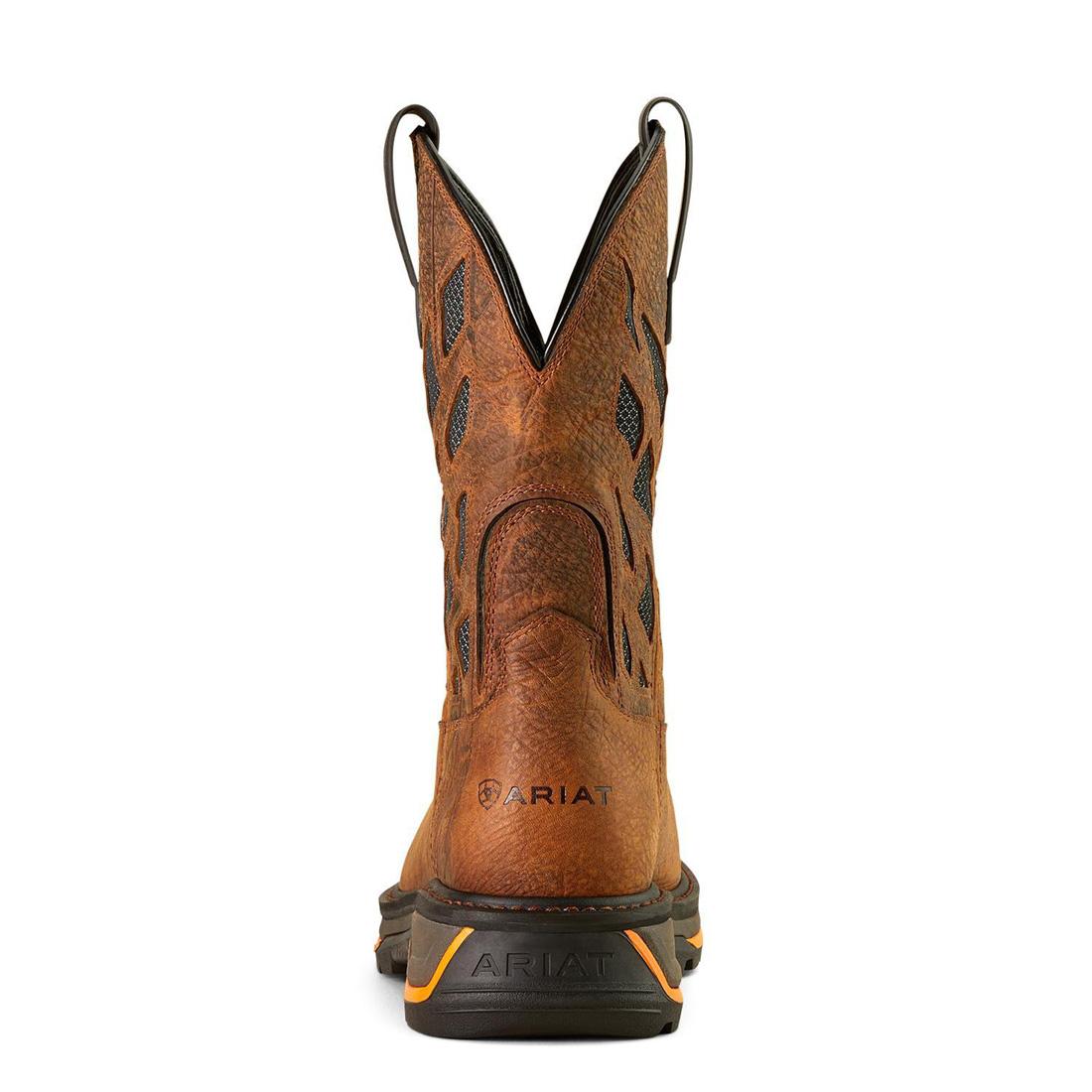 Big Rig Tread VentTEK Composite-Toe Work Boot Earth