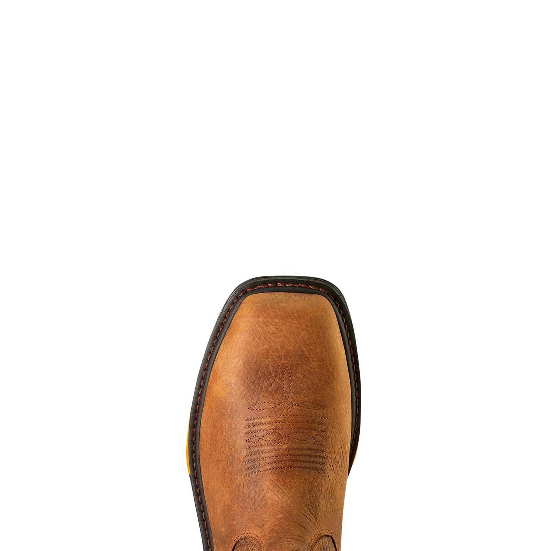 Big Rig Tread VentTEK Composite-Toe Work Boot Earth