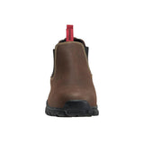 Avenger Flight Composite Toe SD10 Romeo Work Shoe – Brown A7030 Front Image