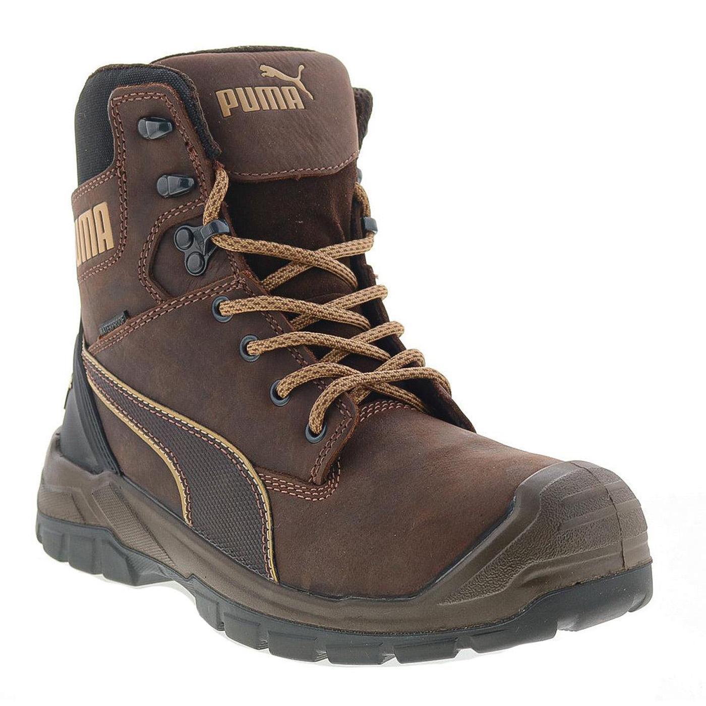 Puma Conquest Brown – Steel Toes