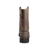 Carhartt 11" Heritage Steel-Toe Waterproof Wellington Pull-On Work Boot Dark Brown CMP1270 back