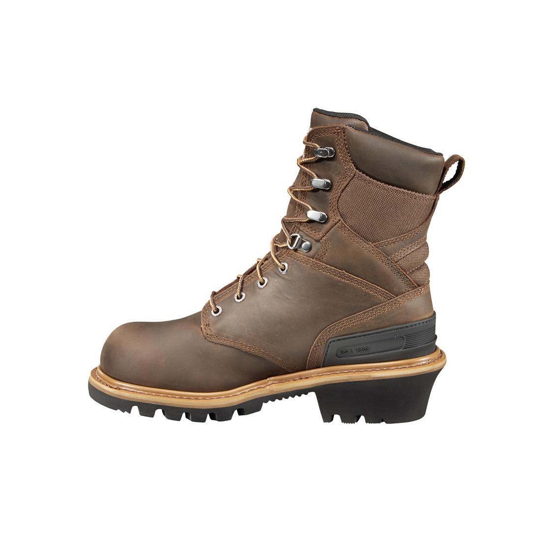 Carhartt WP Ins Logger Comp-Toe Boot Brown – Steel Toes