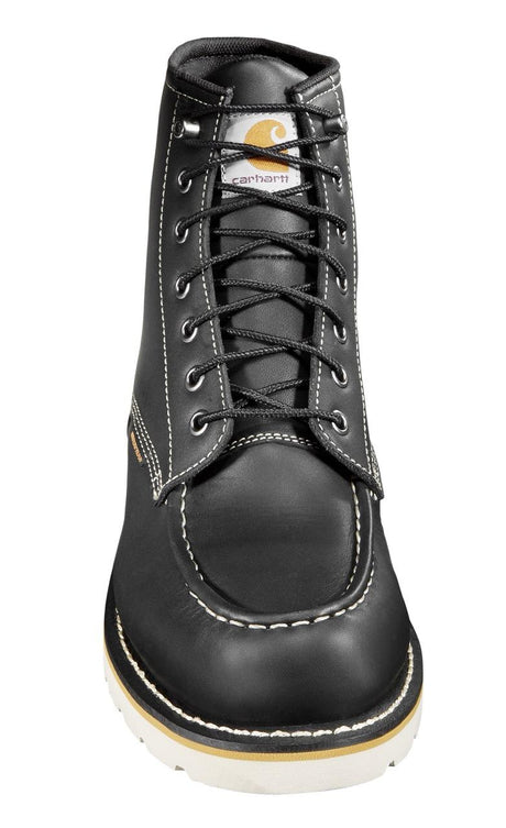 Carhartt Wp 6" Moc Soft Toe Black Wedge Boot