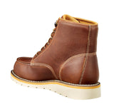Carhartt Wp 6" Moc Soft Toe Red Brown Wedge Boot