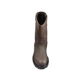 Carhartt 11" Heritage Steel-Toe Waterproof Wellington Pull-On Work Boot Dark Brown CMP1270 front