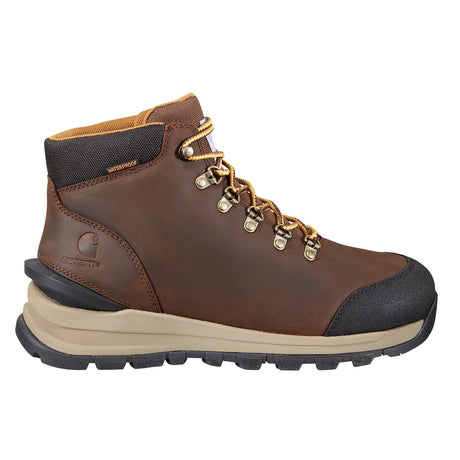 Carhartt-Carhartt Gilmore Wp 5" Alloy Toe Dark Brown Hiker Work Boot-Steel Toes-1