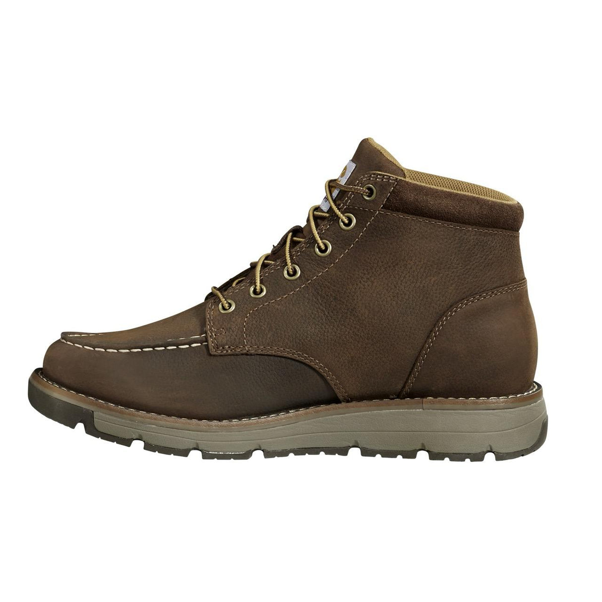 Carhartt-Carhartt Millbrook 5" Moc Soft Toe Brown Wedge Boot-Steel Toes-5