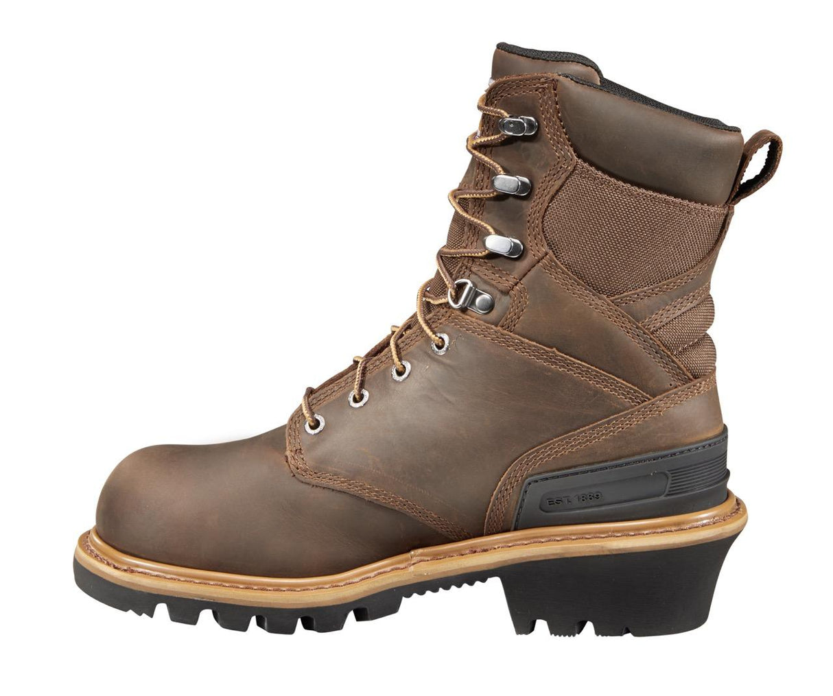 Carhartt-Carhartt Wp 8" Climbing Composite Toe Brown Work Boot-Steel Toes-5