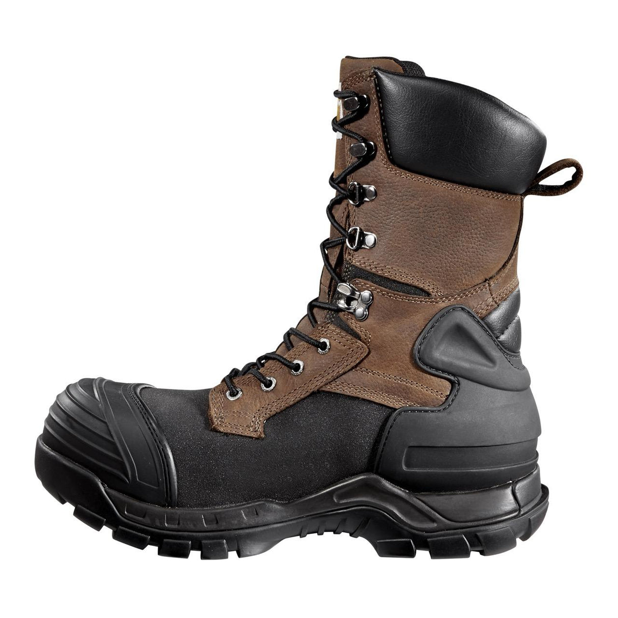 Carhartt-Carhartt Yukon Pac Wp Ins. 10" Composite Toe Brown/Black Work Boot-Steel Toes-4