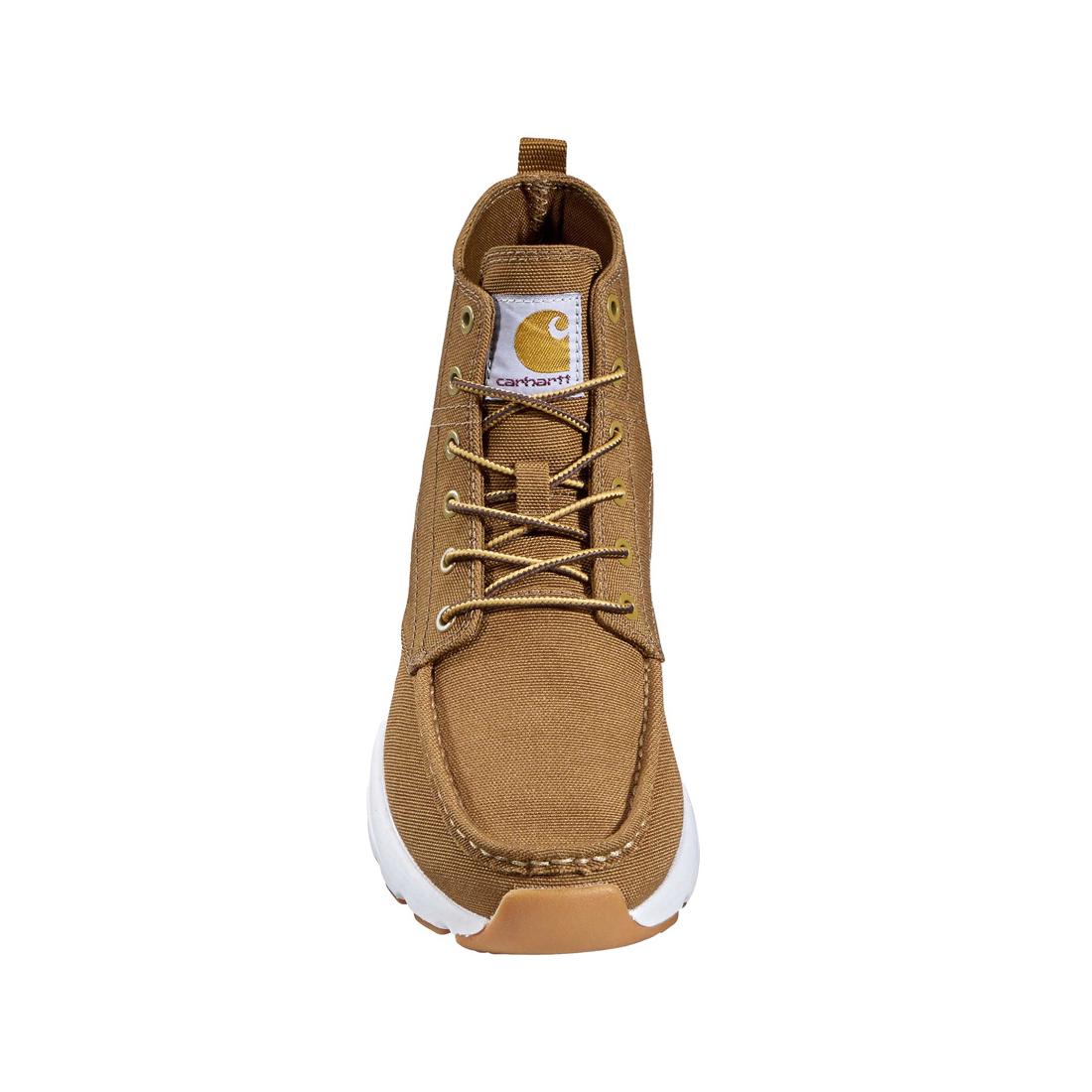 Carhartt Haslett Moc Toe Canvas Chukka Brown – Steel Toes