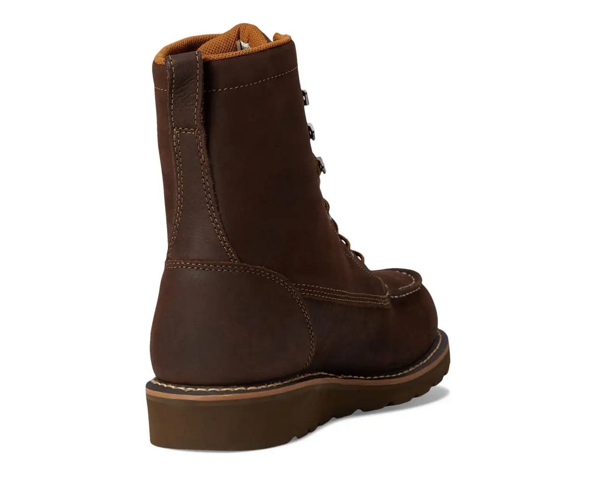 Carhartt-Moc Wedge 8" Men's Wp Soft-Toe Brown Boot-Steel Toes-3