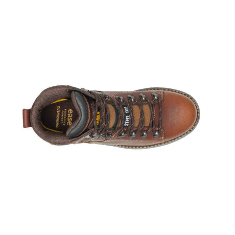 Caterpillar Alaska 2 Steel-Toe Work Boot Brown P90865 Front Image