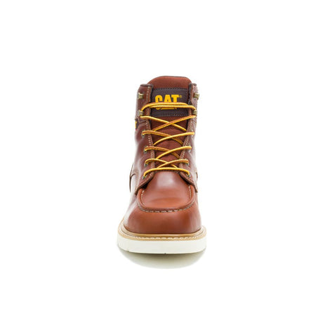 Caterpillar Reclaimer Wedge Waterproof Steel-Toe Boots Sudan Brown P91835 Front Image