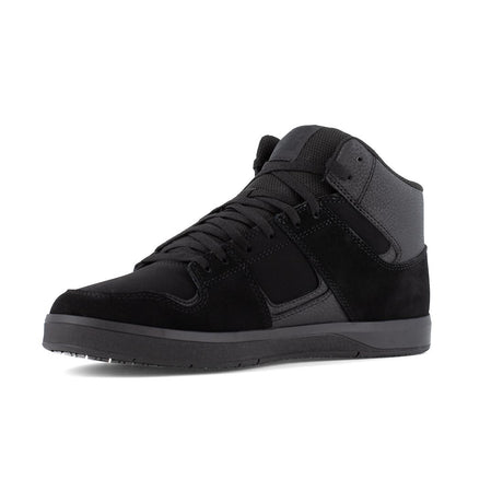 Dc Shoes Cure Work Soft Toe Slip‑Resistant Mid‑Cut Boot – Black DC60302 Heel Image