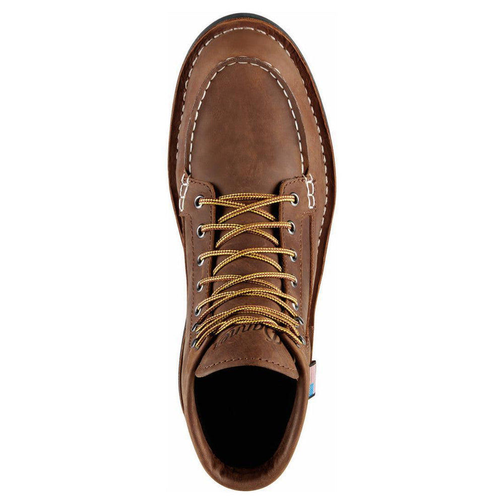 danner bull run chelsea tobacco Men's - Steel Toe 15487SALE DEAL conductive electrical shock resistant soles and heels Danner 6" Bull Run Moc