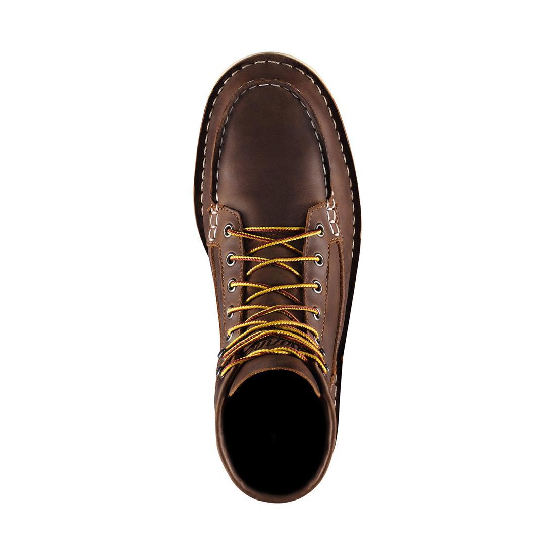 Danner Bull Run Moc Toe 6" Brown ST Boot 15564 Front Image
