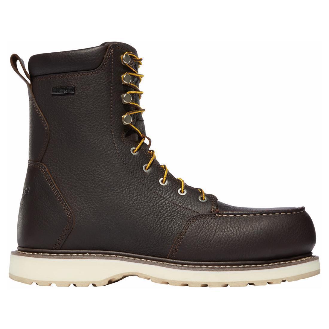 Danner Cedar River Moc Toe 8" Dark Brown AL Boot 14306 Cover Image