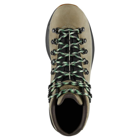 Danner Women's's Mountain 600 Evo 4" Tin Gray/Island Green GTX Boot 62713 Front Image