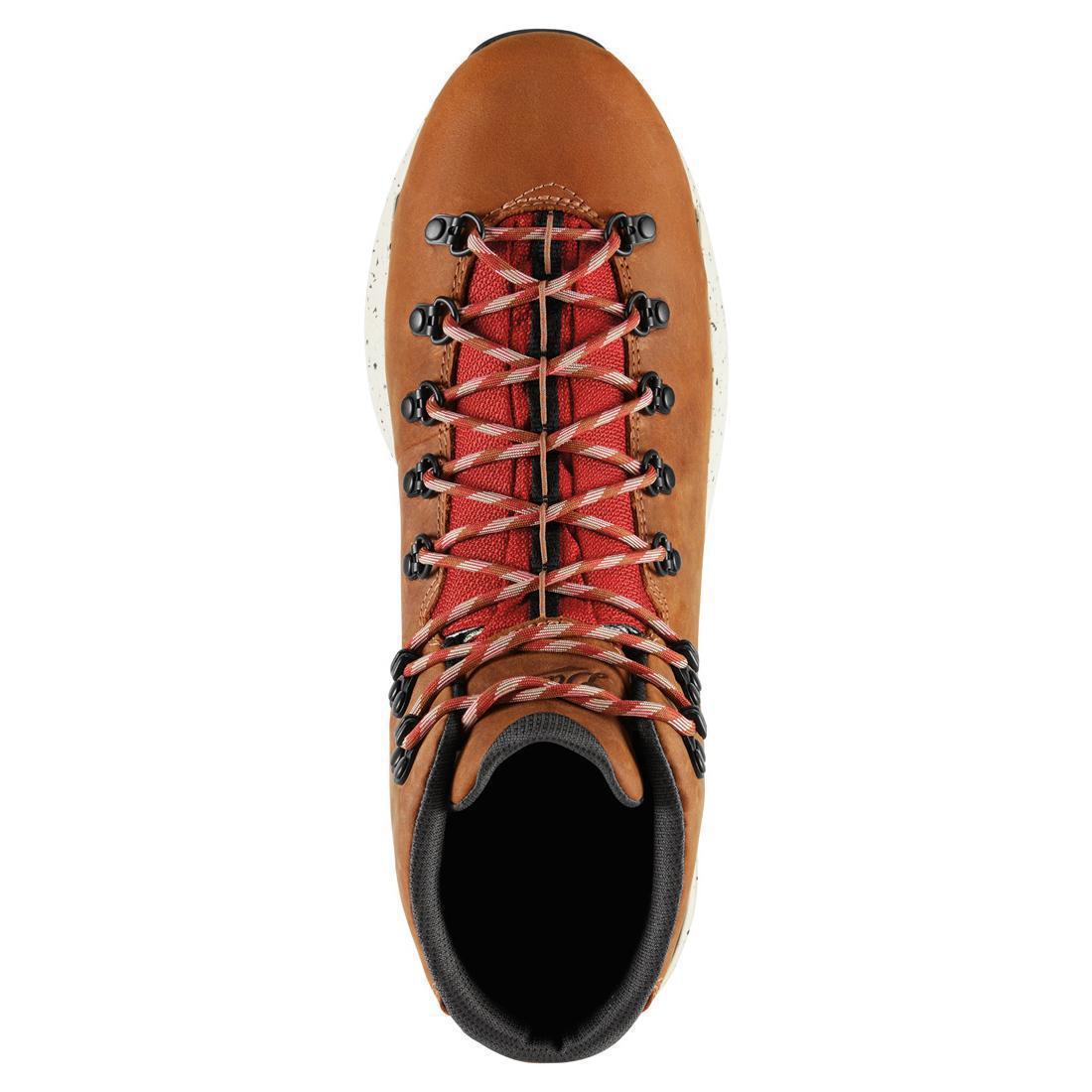 Danner Mountain 600 Evo 4.5" Mocha Brown/Rhodo Red GTX Boot 62710 Front Image