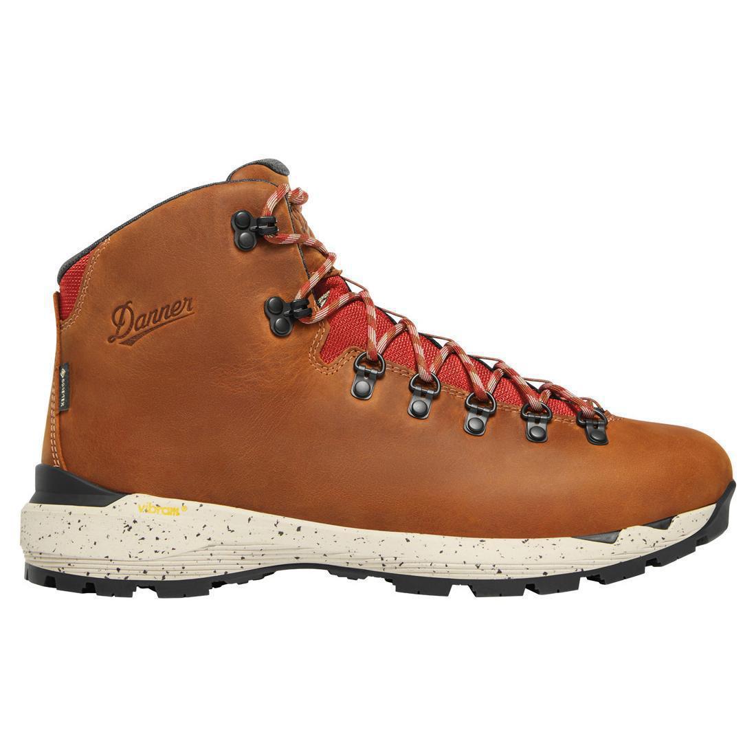 Danner Mountain 600 Evo 4.5" Mocha Brown/Rhodo Red GTX Boot 62710 Cover Image
