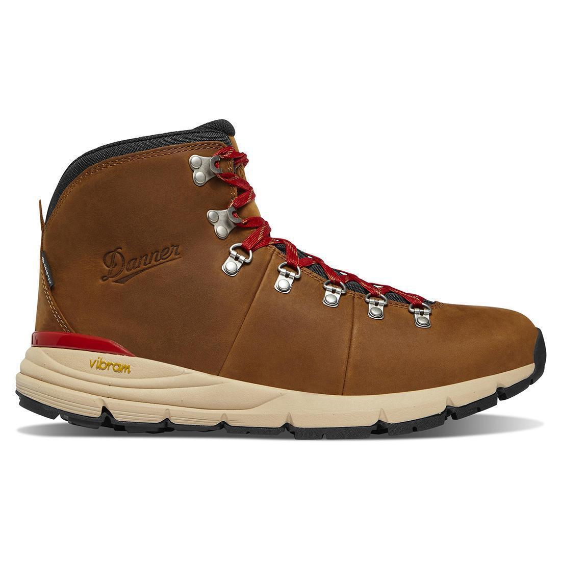 Danner Mountain 600 Leaf 4.5" Grizzly Brown/Rhodo Red GTX Boot 62302 Cover Image