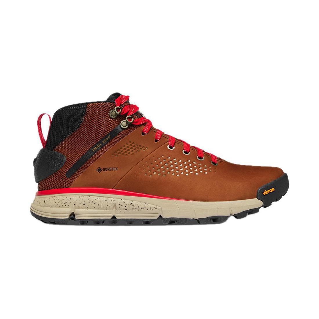 Danner Trail 2650 Mid 4" Brown/Red GTX Boot 61258 Cover Image