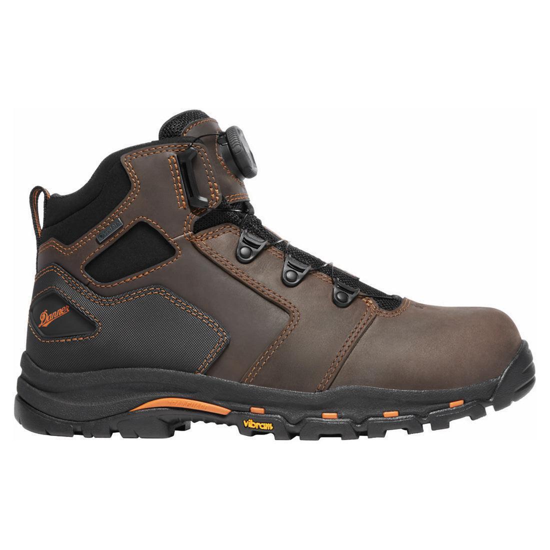 Danner Vicious BOA 4.5" Brown/Orange NMT Boot 13800 Cover Image
