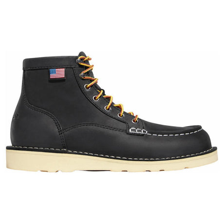 Danner Women's Bull Run Moc Toe 6" Black Boot 15587 Cover Image