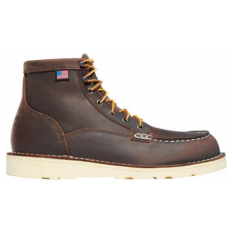 Danner Women's Bull Run Moc Toe 6" Brown ST Boot 15576 Cover Image