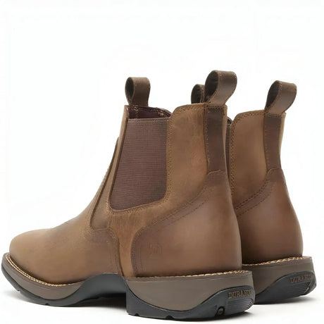 Durango Red Dirt Rebel Square-Toe Western Boot Heel