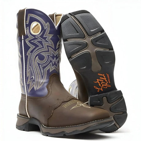 Durango Women’s Lady Rebel by Durango Twilight n’ Lace Saddle Western Boot Heel