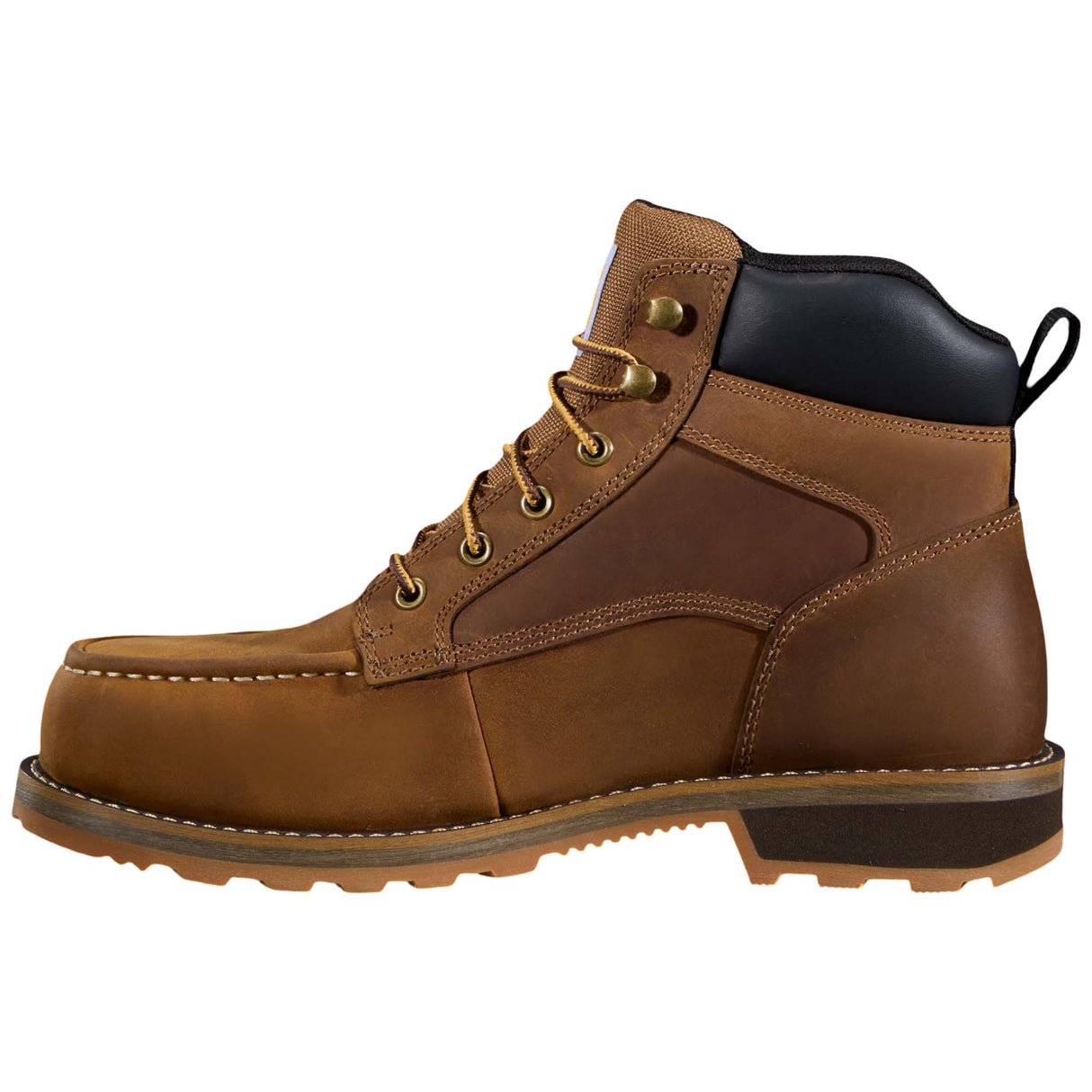 Carhartt Grafton 6" WP Steel Moc Toe Boot - Dark Tan image