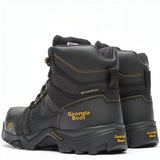 Georgia Boot Amplitude Composite Toe Waterproof Work Boot Black Heel