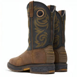 Georgia Boot Carbo-Tec LT Waterproof Pull-on Work Boot Heel