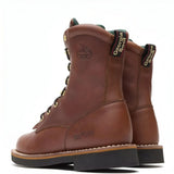 Georgia Boot Farm and Ranch Lacer Work Boot Heel