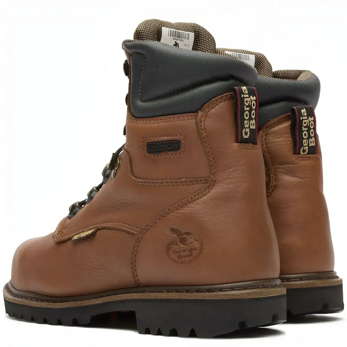 Georgia Boot Hammer Internal Metatarsal 8" Steel Toe Work Boot Heel