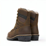 Georgia Boot LTX Logger Composite Toe Waterproof Work Boot Heel