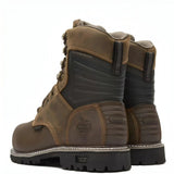 Georgia Boot Men's Brute Composite Toe Met Guard Waterproof Work Boot Heel