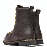 Georgia Boot Steel Toe Waterproof Lace-To-Toe Work Boot Heel
