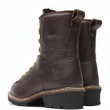Georgia Boot Steel Toe Waterproof Logger Boot Heel
