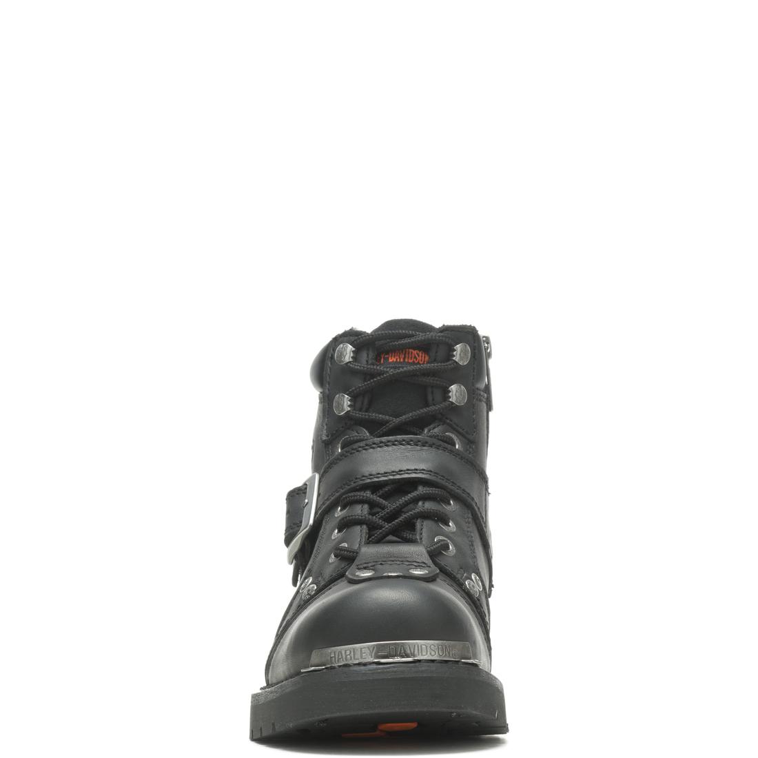 Men's Harley-Davidson Brake Light Black Leather Riding Boots
