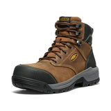 Keen-Evanston 6" Carbon-Toe Work Boot Waterproof Brown Keen-Steel Toes-2