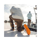 Lacrosse Alpha Deck Boot 6" Gray/Orange 11
