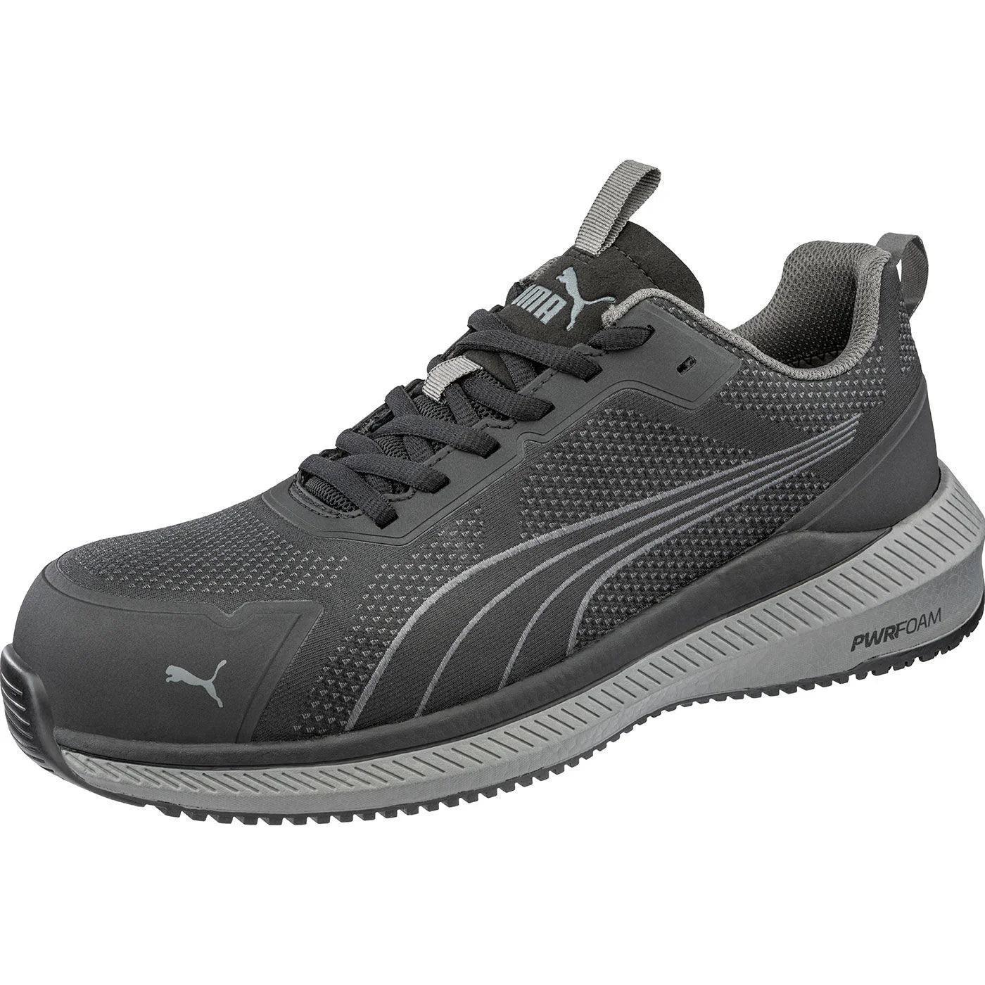 Puma Safety Slide Composite Toe Work Shoes – Black – Steel Toes