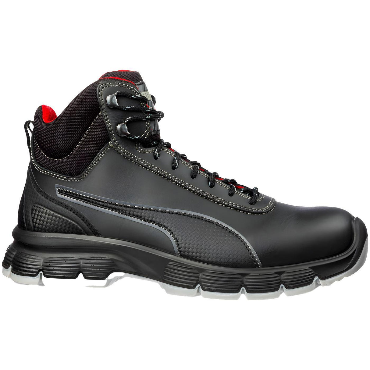 Puma Safety Condor Steel Toe Work Shoes – Black image view 1