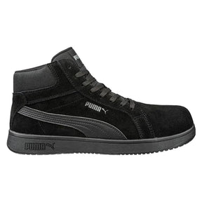 Puma Safety Iconic Composite Toe Work Shoes – Black image view 1